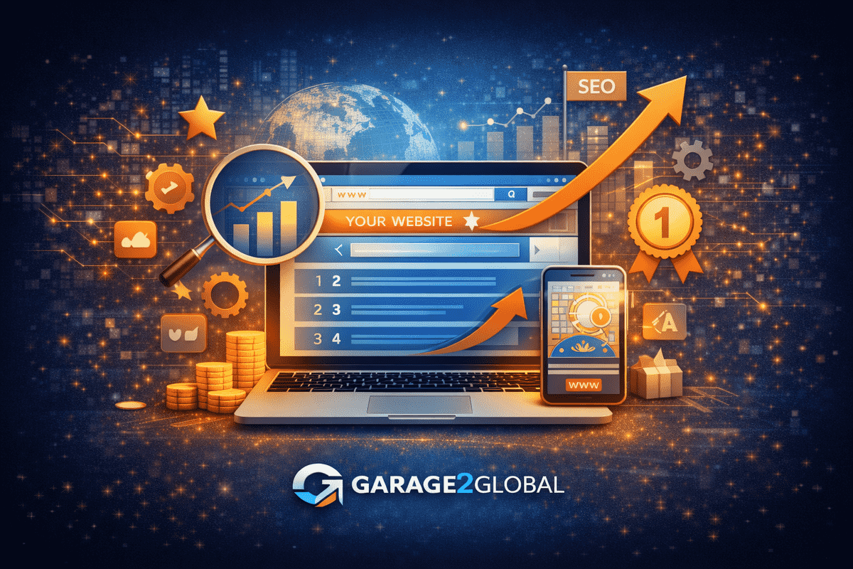 Improve website ranking with Garage 2 Global through smart SEO strategies, quality content, and technical optimization focused on real, long-term results.