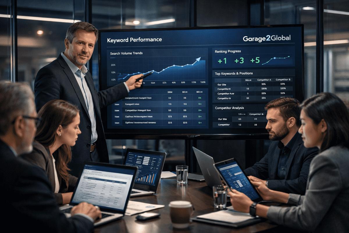 Keyword optimization by garage2global