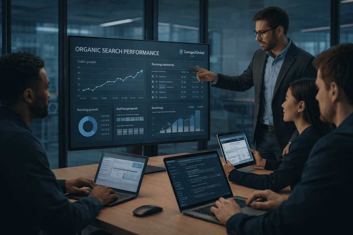 Search engine optimization by garage2global