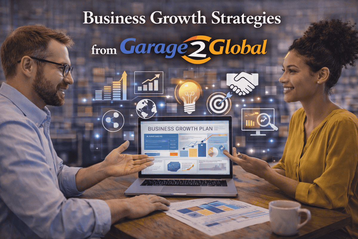 Business growth strategies from garage2global