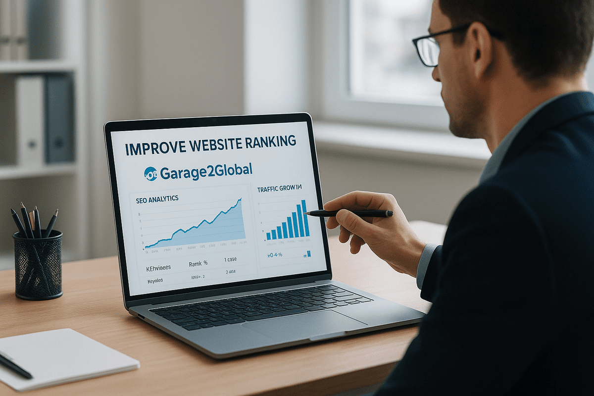 Improve website ranking with garage2global