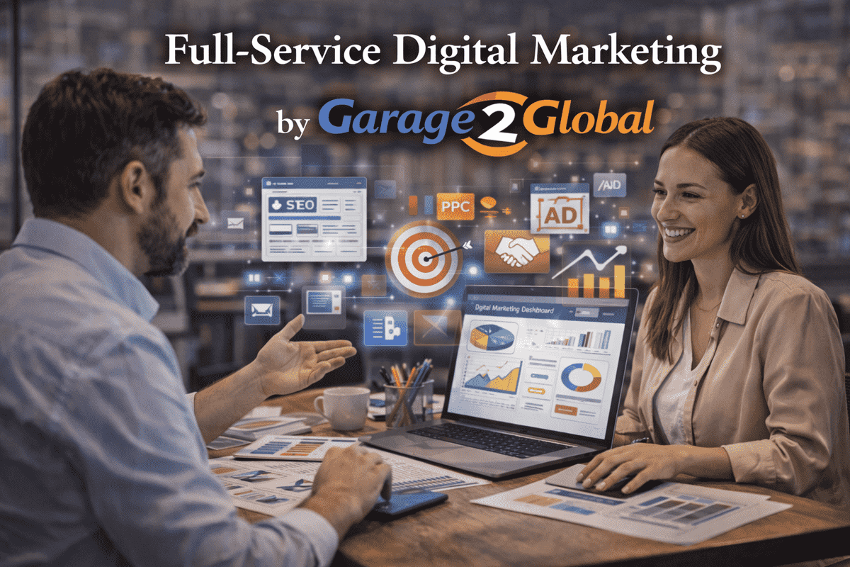 Full-service digital marketing by garage2global