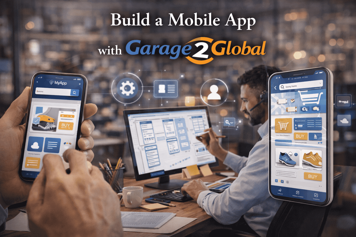 Build a mobile app with Garage2Global for scalable, user-friendly and high-performance mobile solutions