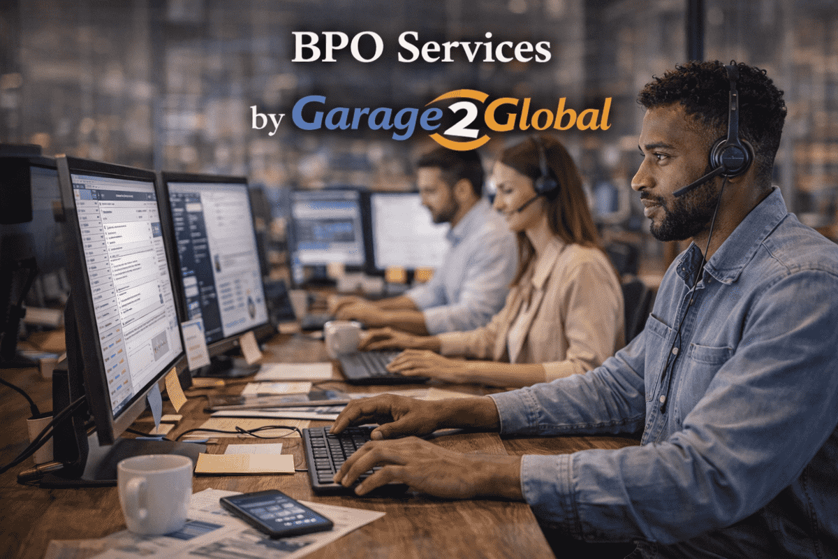 Bpo services by garage 2 global