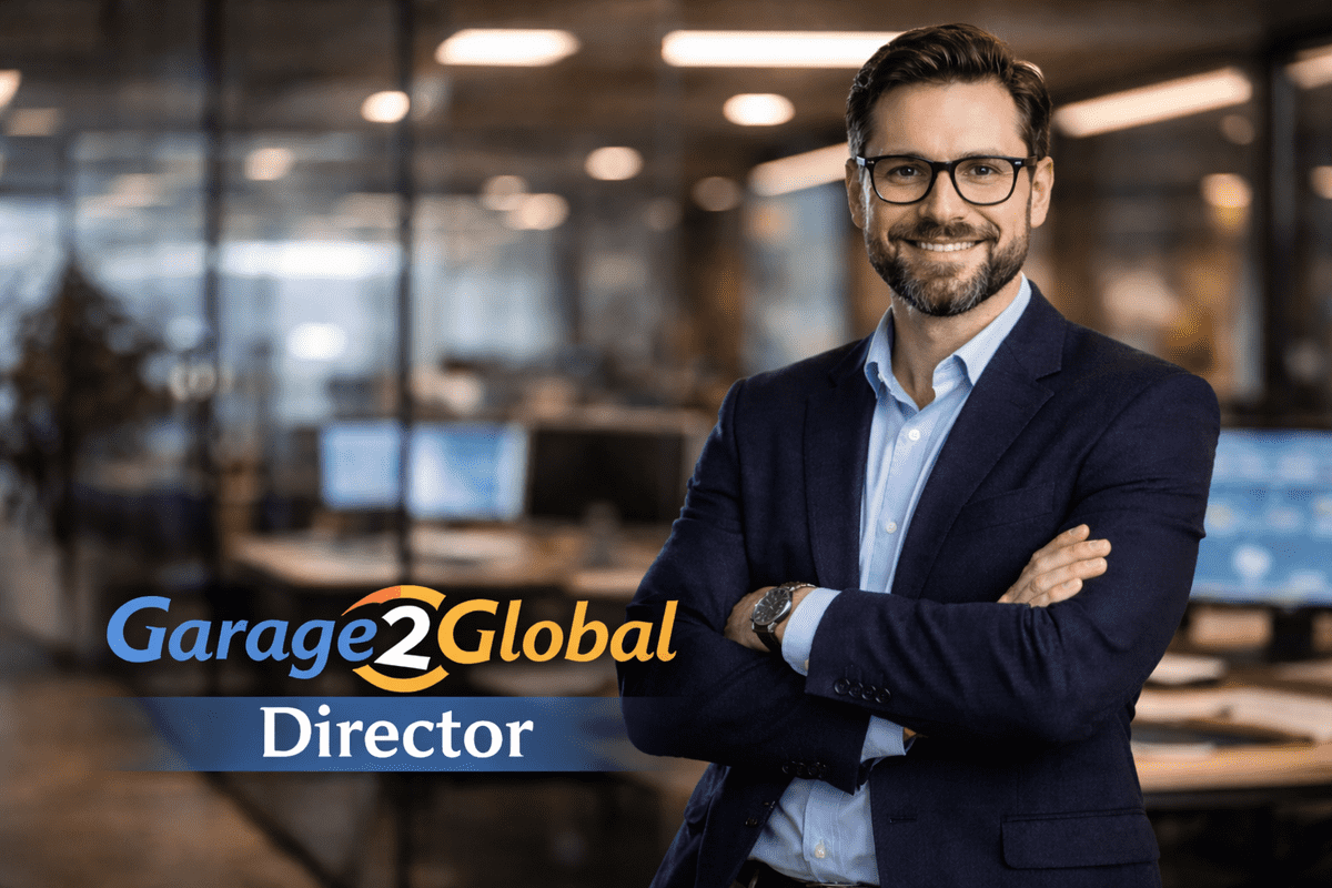 Garage2global Director leading digital innovation and business growth