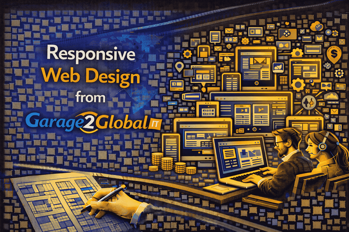 Responsive web design from Garage 2 Global for all devices and screens