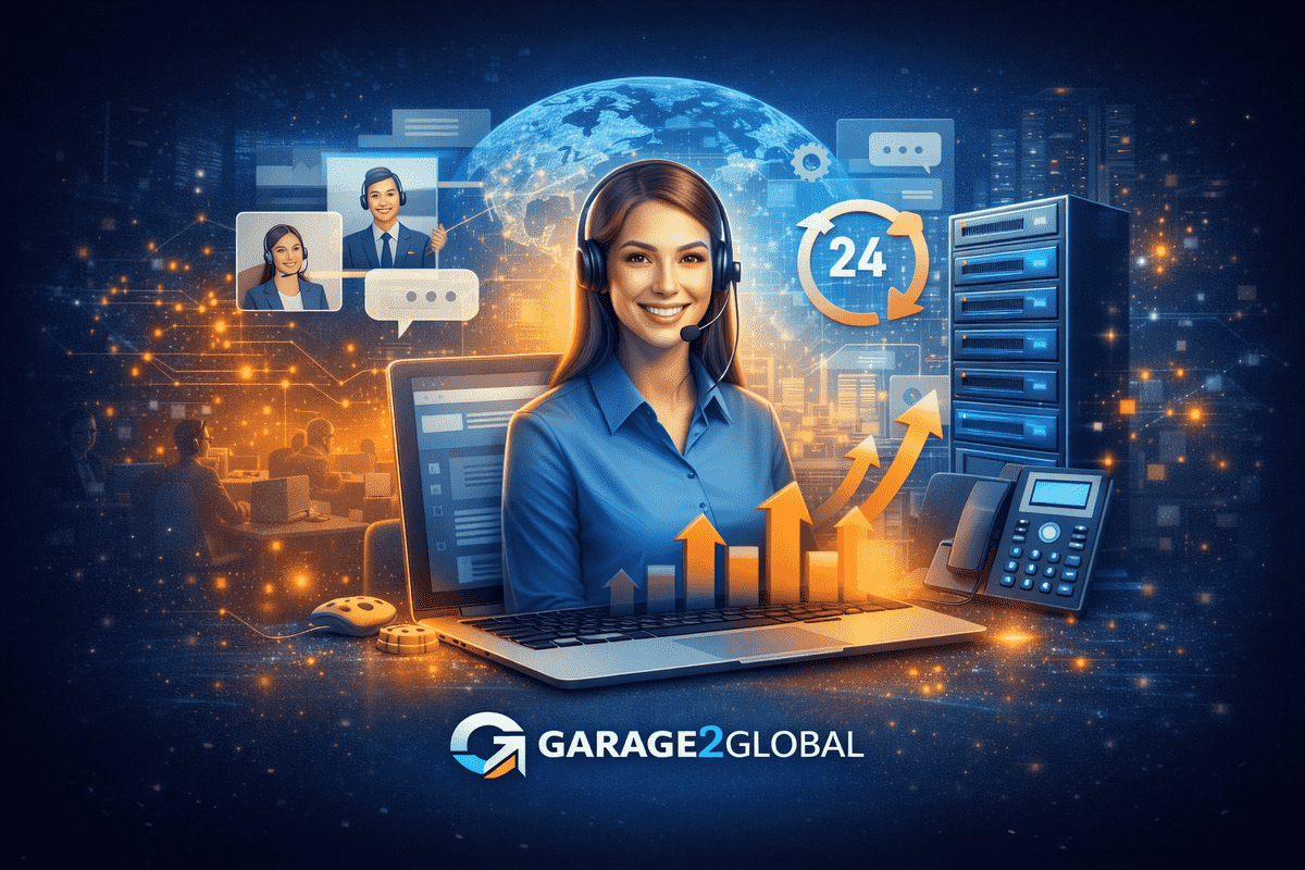 Call center outsourcing with garage 2 global